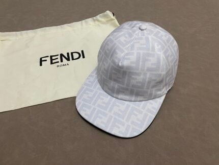 Fendi 'Forever Fendi' Unisex Hat White
