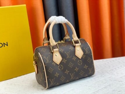 Louis Vuitton Monogram Speedy Bandoulière Shoulder Brown Women's Bag