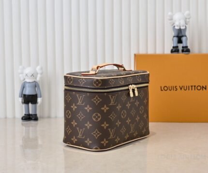 Louis Vuitton Nice Vanity Monogram Canvas Brown Handbag