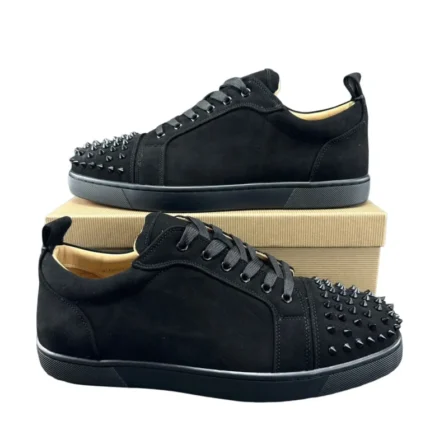 Christian Louboutin Black Sneakers With Spiks