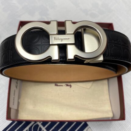 Salvatore Ferragamo Men's Belt Black
